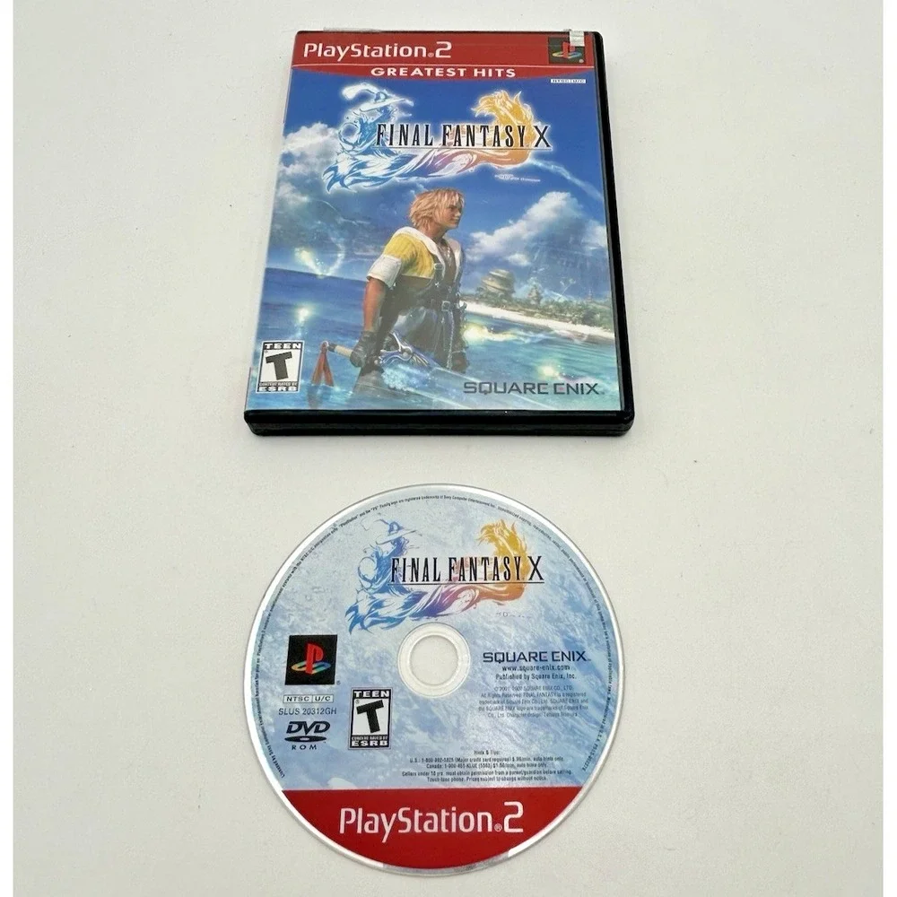 Final Fantasy X Greatest Hits Sony Playstation 2 PS2 CIB